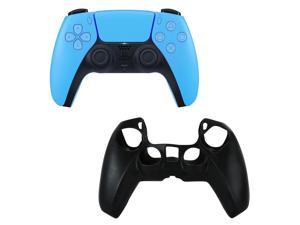 DualSense Controller in Blue with Silicone Sleeve
