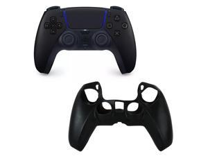 DualSense Controller in Black with Silicone Sleeve