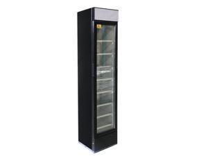 Commercial Narrow One Glass Door Refrigerator 72 Inch Merchandiser Display Cooler Case Fridge NSF Certified Display With LED Fan 8 Shelfs SC105B