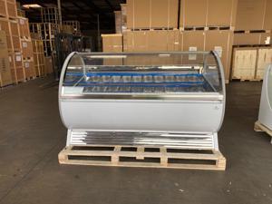 Commercial  Gelato Freezer NEW 20 Pan 75" Inches Gelato Ice Cream Dipping Cabinet Freezer Display Cases Chest NSF ETL DC-20F