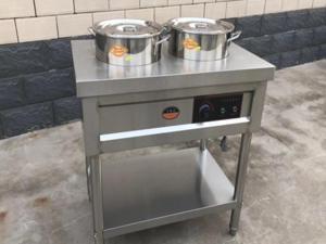 New 2-Pot Tamale Cart Steam Table & Warmer SP2