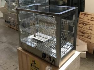 New Hot Food Warmer Display Case 3-Layer RTR-115