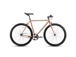 AVASTA Single-Speed Fixed Gear Urban Commuter Bike,Multiple Sizes, Multiple Colors 54cm Orange