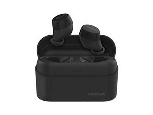 nokia power earbuds | true wireless with charging case | up to 150 hours of play | waterproof | universal bluetooth 5.0 compatibility with built-in mic | crystal-clear sound with enhanced bass