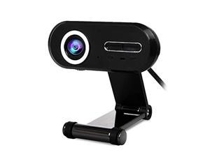 vivitar 720p hd digital webcam with noise cancelling microphone, 120 degree rotating, designed for laptop and desktop use - black #vwc104-blk