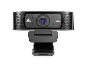 HD Webcam 1080P with Microphone & Cover Slide, Vitade 928A Pro USB Computer Web Camera Video Cam for Streaming Gaming Conferencing Mac Windows PC Laptop Desktop Xbox Skype OBS Twitch YouTube Xsplit