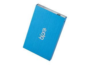 bipra 640gb 640 gb usb 3.0 2.5 inch fat32 portable external hard drive - blue