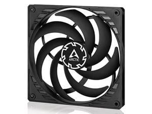 arctic p14 slim pwm pst - case fan, 140 mm, with pwm sharing technology (pst), pressure-optimised, quiet motor, computer, extra slim, 150-1800 rpm - black