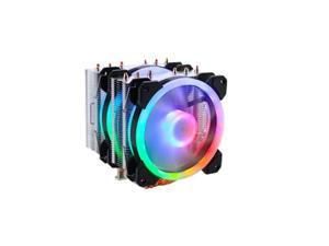 gelid solutions glacier rgb-cpu cooler-2x120mm pwm argb fans-tdp over 220w-double ball bearing-rpm 1600-color silver