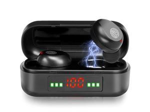 wireless earbuds bluetooth 50 headphones with digital led display charging case stereo mini earphones in ear headset waterproof for xiaomi redmi 9a