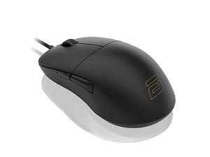 endgame gear xm1r gaming mouse - paw3370 sensor - 50 to 19,000 cpi - mouse for gaming - 5 buttons - kailh gm 8.0 switches - 80 m - wired computer mouse - 2.46 oz lightweight gaming mouse - black