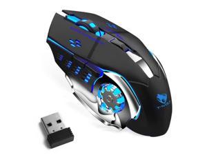 bluetooth mouse urbanx rechargeable wireless mouse multidevice trimodebt 504024ghz with 3 dpi options ergonomic optical portable silent mouse for xiaomi redmi k50 gaming blue black
