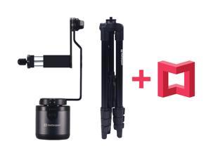 Matterport Axis Gimbal Stabilizer for Smartphone Camera - Motorized Rotating Mount for Professional 3D 360 Photo Scans Includes Portable Tripod, Remote and 12 Month Starter Kit for 3D Model Scans