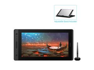 Huion KAMVAS PRO 16 IPS LCD 15.6' Graphic Drawing Monitor with 6 Programmable Press Keys and Touch Bar+ Stand