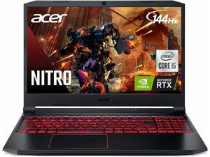 New Acer Nitro 5 15.6'' FHD 144Hz Laptop i5-10300H 8GB 256GB SSD RTX 3050 4GB