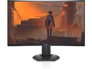 Dell 144Hz Gaming Monitor 27 Inch Curved Monitor with FHD (1920 x 1080) Display, Nvidia G-Sync and AMD FreeSync HDMI, DisplayPort, VESA Certified, Gray - S2721HGF