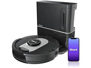 Shark RV2502AE AI Ultra Robot Vacuum with XL HEPA Self-Empty Base, Bagless, 60-Day Capacity, LIDAR Navigation, Smart Home Mapping, UltraClean, Perfect for Pet Hair, Compatible with Alexa, Black