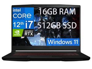 MSI Thin GF63 15 Gaming Laptop 156 144Hz 1920 x 1080 display Intel Core i712650H 10 Core NVIDIA GeForce RTX 4050 4GB 16GB DDR4 512GB PCIe SSD Cooler Boost 5 Windows 11