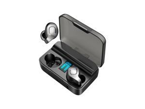 Active Noise Cancellation Bluetooth Wireless Headset, In-ear True Wireless Stereo Earbuds with Digital Charging case, Earphones With 2200 mA earphones, 7 Hours Play Time, Suitable for IOS Android etc.