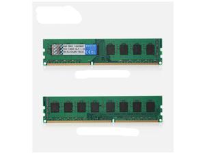Ruichu DDR3 RAM 16GB(2*8GB) 1600MHz Desktop PC Memory Upgrade Module PC3-12800 240-Pin 1.5V Unbuffered UDIMM