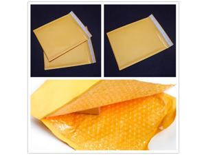 Sobres de papel kraft amarillo para regalos, paquetes de 90x130mm, 10 unidades