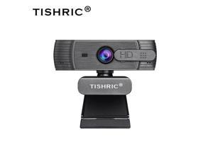 TISHRIC USB Webcam 1080p Web Camera With Microphone Webcam Autofocus Web Cam Webcam Full HD 1080p Camara Web Camera For PC