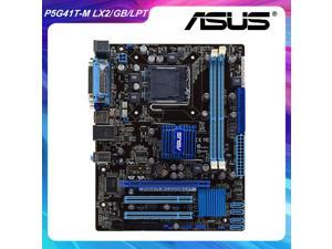 ASUS P5G41T-M LX2/GB/LPT LGA 775 Intel G41 PC Motherboard DDR3 Core 2 Extreme/Core 2 Quad Cpus VGA USB2.0 PCI-E X16
