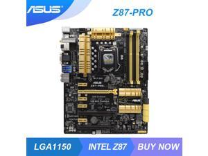 ASUS Z87-PRO LGA1150 Intel Z87 Gaming PC Motherboard DDR3 32G Xeon E3-1285 V3 Core i7 4790K 4770K CPUS HDMI USB3.0 PCI-E 3.0 ATX