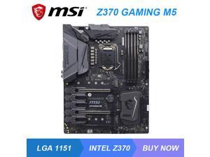 MSI Z370 GAMING M5 Intel Z370 Z370M LGA 1151 Gaming PC Motherboard DDR4 64GB PCI-E 3.0 2×M.2 USB3.1 Core i9-9900K i7-9700K CPUS