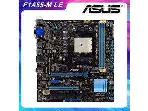 ASUS F1A55-M LE Socket FM1 AMD A55 Desktop PC Motherboard DDR3 32G AMD A4-3400 3300 Cpus PCI-E X16 SATA2 8×USB2.0 UEFI BIOS uATX