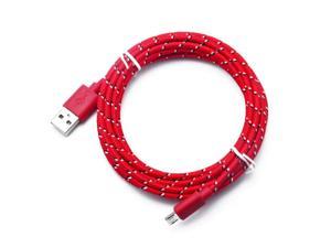Nylon Data Wire for Xiaomi Mi Play A2 lite 2 3 4 Micro USB Charger Cable for Redmi Note 6 pro 6a S2 Fast Charging Cord