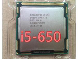 Retail Intel Core i5 Processor i5-650 3.20GHz 4MB LGA1156 CPU Renewed 
