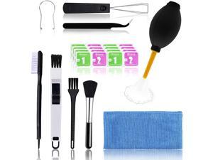 Durable Keyboard Cleaning Kit, Laptop Computer Screen Cleaner, Keyboard Cleaner, Computer PC Laptop Cleaning Kit, Keycap Puller, Anti-Static Brush, Small Cleaning Brush and Wipe Electronics Kit