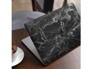 Smooth Black Marble // Skin Decal Wrap Kit Compatible with the Apple MacBook Pro, Pro with Touch Bar or Air (11, 12, 13, 15 & 16" - All Versions Available)