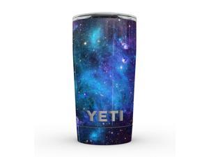 Azure Nebula // Skin Decal Wrap Cover for Yeti Tumbler, Rambler, Colster Cups + Coolers - Tumbler 20 oz