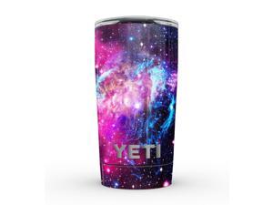 Bright Trippy Space // Skin Decal Wrap Cover for Yeti Tumbler, Rambler, Colster Cups + Coolers - Colster