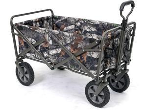 Folding Wagon Cart, Collapsible Folding Outdoor Utility Wagon-Camouflage