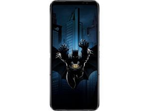 ASUS ROG Phone 6 Batman Edition Cell Phone 678 FHD 2448x1080 165Hz 6000mAh Battery 50MP13MP5MP Triple Camera 12MP Front 12GB RAM 256GB Storage 5G LTE Unlocked Dual SIM AI220112G256GBM