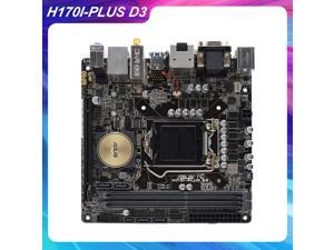 ASUS H170I-PLUS D3 Socket LGA 1151 Intel H170 Desktop Motherboard DDR3 Core i7/i5/i3 CPU USB3.0 SATA3 PCI-E 3.0 X16 Mini-ITX