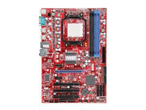 MSI 770-C45 Socket AM3 AMD 770 Desktop Motherboard DDR3 16GB Phenom II / Athlon II Cpus 12×USB2.0 SATA II ATX PCI-E X16