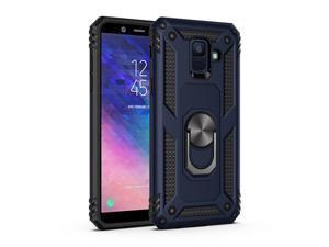 Magnetic Case For Samsung Galaxy M21 M30 A40S M30S A8 A6 Plus A7 A9 Star Pro J8 A9S Case Armor Ring Stand Back Cover Capa