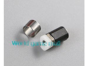 10sets/lot Replacement For 3DS XL LL 3DSXL Axis Hinge + Circle Barrel Ring Repair Part Original