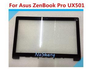 For Asus Zenbook Pro UX501 UX501V UX501VW Lcd Touch Screen Digitizer Glass with Bezel