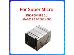 For SuperMicro SNK-P0048PS LGA2011 E5-2600 4600 2U Passive CPU Cooler Heat Sink DIY Server Radiator CPU Heatsink