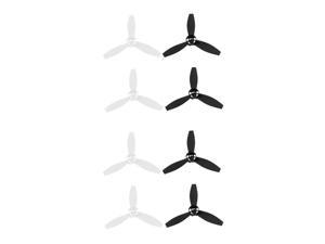 8 Propellers Props Replacement Parts Blades For Parrot Bebop 2 Drone Black White