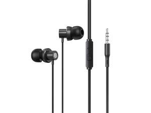 Lenovo Wired Earphone TW13 3.5mm In-ear Subwoofer Headphone ENC Noise Cancellation Sports Earbud with Microphone Ergonomic Design