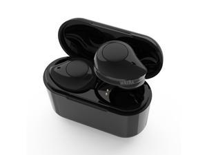 Willful T1 True Wireless Earbuds Bluetooth Earbuds Wireless Earphones Headphones HD Stereo Sound Clear Call 20H Playtime Earbuds with Microphone Charging Case Compatible iPhone Samsung Android Black