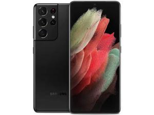 Samsung Galaxy S21 Ultra 5G factory unlocks Android phone 128GB US version of professional smartphone camera 8K video 108MP high resolution, phantom black