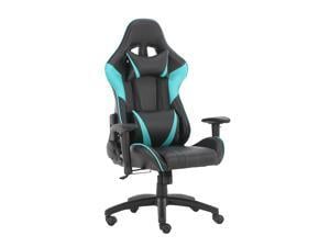 QIGRIF furniture Store Gaming Chair Racing Style Ergonomic High Back Computer Chair with Height Adjustment, Headrest and Lumbar Support E-Sports Swivel Chair