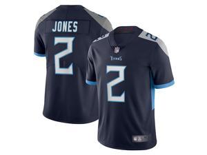 NFL 2021-2022 Tennessee Titans Jones Jersey No. 2 Top Black Blue